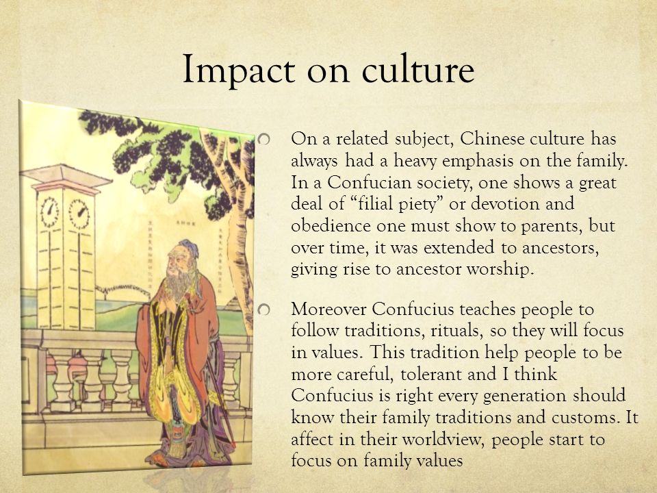 'Family Values' -- Confucian Style